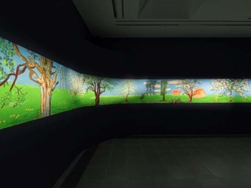 David Hockney: A Year in Normandie and Some Other Thoughts about Painting